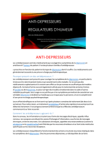 Liste des Anti-dpresseurs et les rgulateurs d_humeur