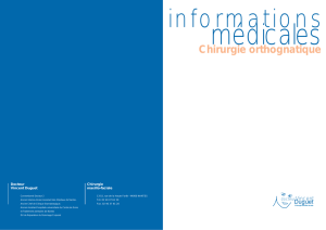 Informations médicales - Nantes