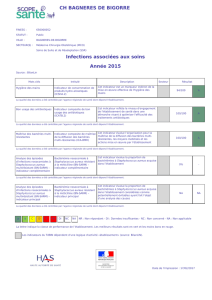 Fiche de publication obligatoire de l`établissement CENTRE