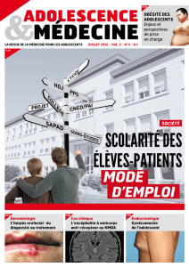 Scolarité deS élèveS-patientS