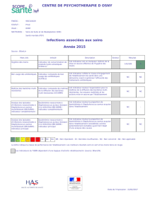 Fiche de publication obligatoire de l`établissement CENTRE DE