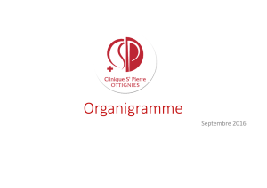 Organigramme CSPO_Sep16 - Clinique Saint