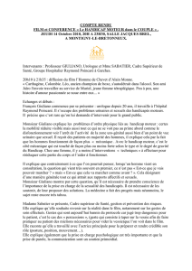 COMPTE RENDU FILM et CONFERENCE « Le HANDICAP