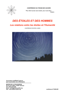 Des étoiles et des hommes