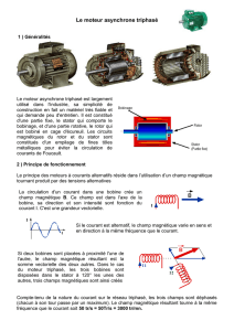 Le Moteur Asynchrone Triphasé Sti Discip Ac Caen Fr