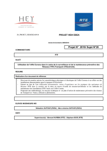 Projet N° 2010/ Sujet N°20 - Sebastien Dufour