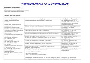 CH05 INTERVENTION DE MAINTENANCE