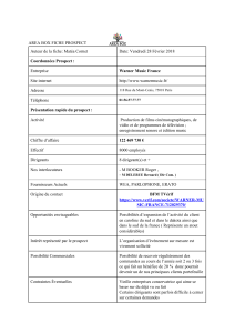 exemple de FICHE PROSPECT (1) (simulation )