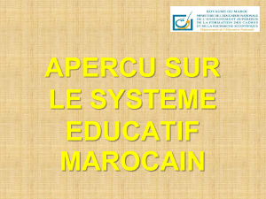 systeme education marocain