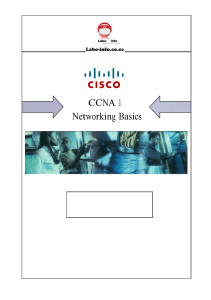 CCNA 1 Networking Basics
