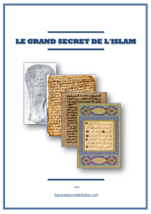 le grand secret de l islam