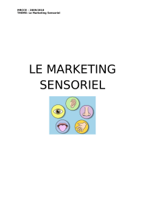 le marketing sensoriel
