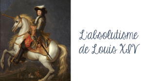 Estudios historicos  (L'absolutisme de Louis XIV et le siecle des lumieres)
