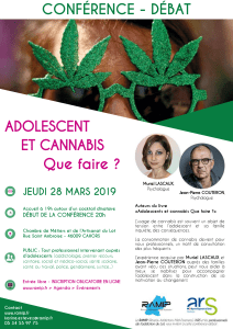 Conférence / débat : Adolescent et cannabis : que faire ?