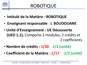 Cours1-Robotique M1 AS-2017-2018