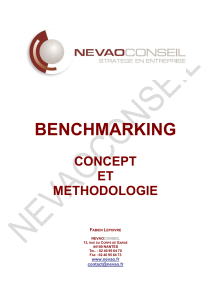 Guide methodologique benchmarking Nevaoconseil 2005