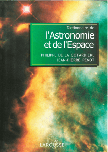 Dictionnaire de l'Astronomie et de l'Espace