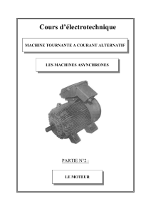 machine - AC asynchrone 