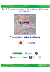 Presentation BAPPET