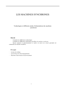 Machine synchrone