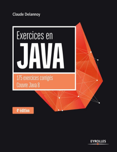 Exercices java