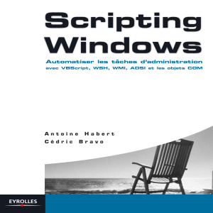 2005 - Eyrolles - Scripting Windows