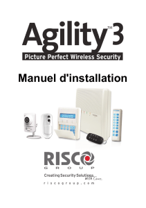 Alarme Risco Agility 3 Manuel installation complet FR