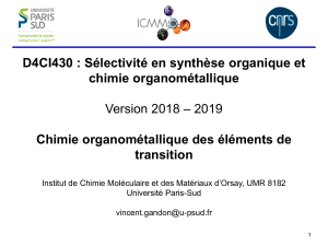 Chim430-Organometallique-Cours