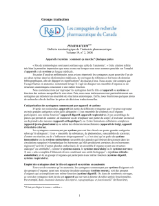 Appareil vs Syst&egrave;me: Terminologie M&eacute;dicale Pharmaceutique