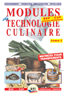 Modules de tech culinaire Mat 1 2 FR (sin seguirdad)