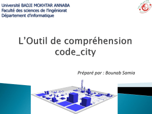 outil de compréhension  code-city