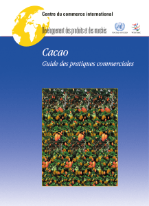 Cocoa - A Guide to Trade Practices French