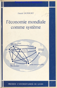 L'économie mondiale comme système : Introduction