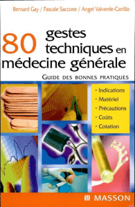 80 gestes techniques en médecine générale(Bibliothèque Numérique dAlgérie INSF)