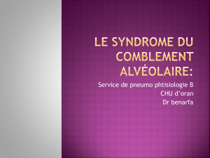 6.td syndrome alveolaire extrne