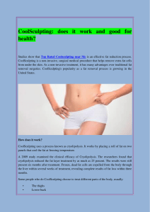 CoolSculpting does it work and good for health