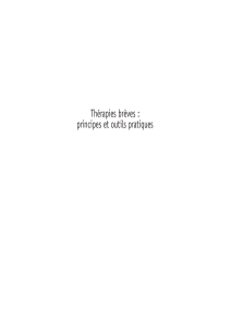 [Collection Pratiques en psychothérapie] Yves Doutrelugne  Olivier Cottencin - Thérapies brèves  principes et outils pratiques (2008, Masson)