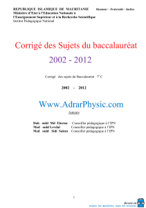 physique-corrigé-2002-2012