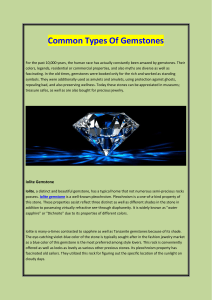 Common Types Of Gemstones