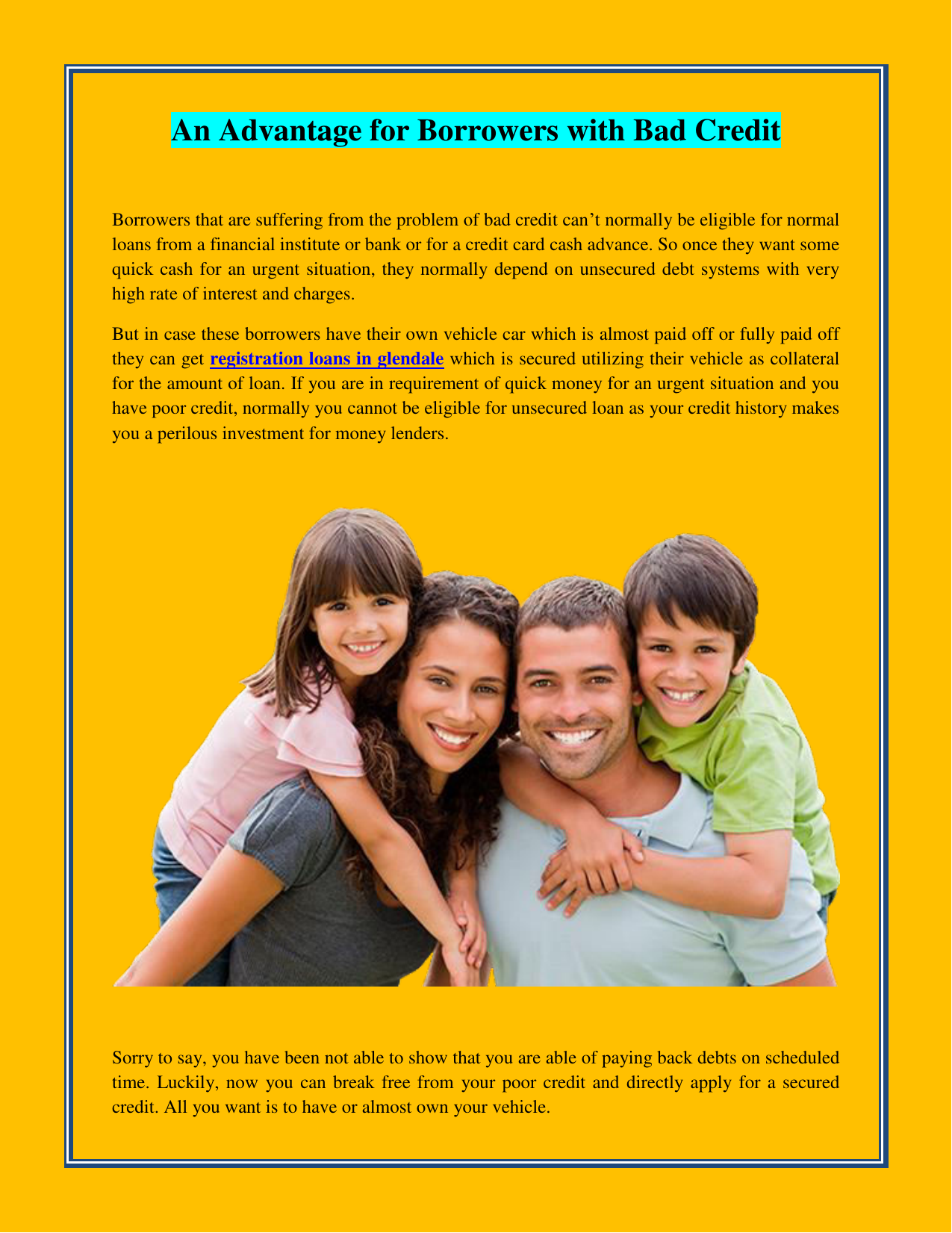 unsecured personal loans for good credit