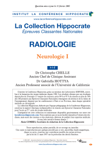 neurologie I (Radiologie)