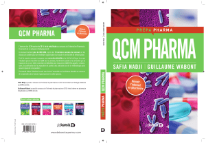 Prépa-Pharma QCM Pharma - Réussir l’internat en pharmacie