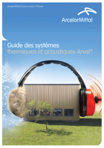 Guide acoustique et thermique - 2018