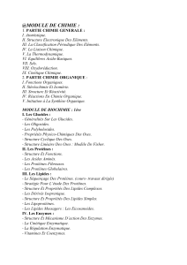 programme  CHIMIE