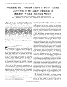 IEEE Transactions on Power Electronics Volume 14 issue 1 1999 [doi 10.1109 63.737589] Suresh, G.; Toliyat, H.A.; Rendusara, D.A.; Enjeti, P.N. -- Predicting the transient effects of PWM voltage wave