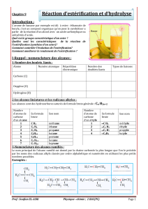 Chapitre 9                        Réaction d