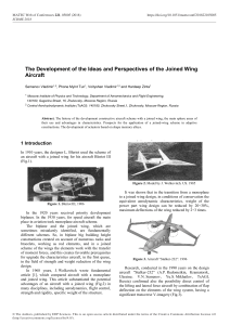 Development of the Ideas and Perspectives on Joined Wing Aircraf - 2018