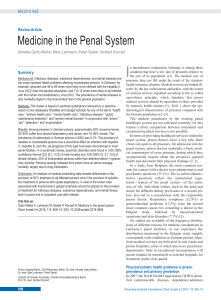 51. Opitz-Welke et al. - 2018 - Medicine in the penal system