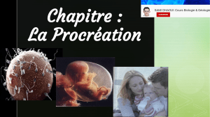 Chapitre -La Procréation