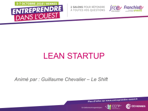 4 Lean start-up - G Chevalier